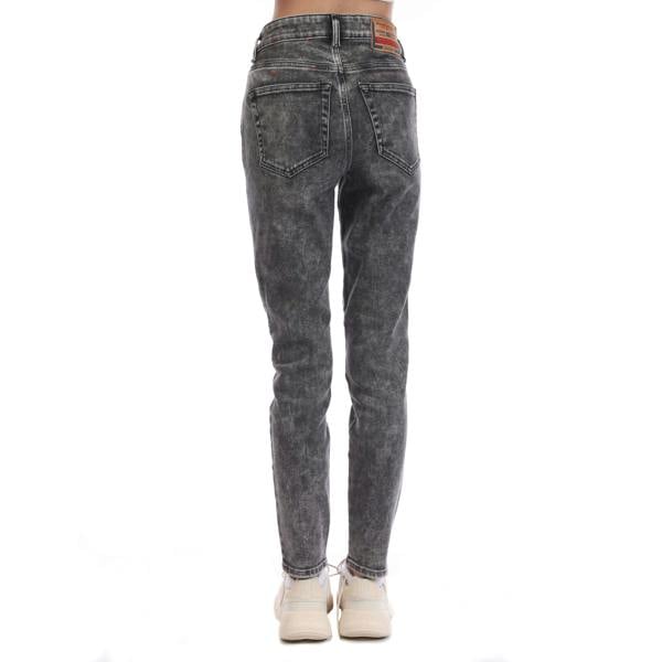 Diesel Womens/Ladies 2017 Slandy Super Skinny Jeans - Black/Grey - 