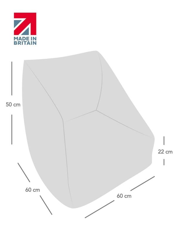 rucomfy Indoor Kids Bean Bag Chair - Snug Snuggle Seat