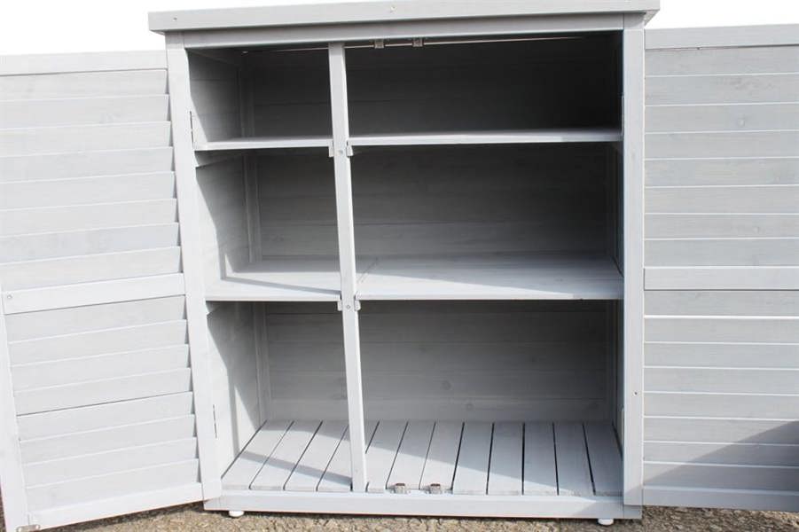  Garden Tool Shed In Grey-WS-95-Grey