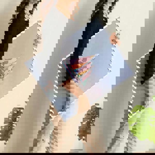 Colorful Living Room Walls | Set of 3 Italian Lifestyle Wall art Prints