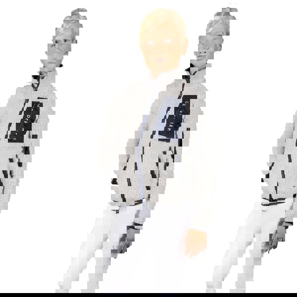 Coldstream Childrens/Kids Next Generation Millfield Teddy Fleece Jacket - Frosted Steel