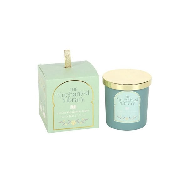 Serano The Enchanted Library Leather, Patchouli & Amber Candle