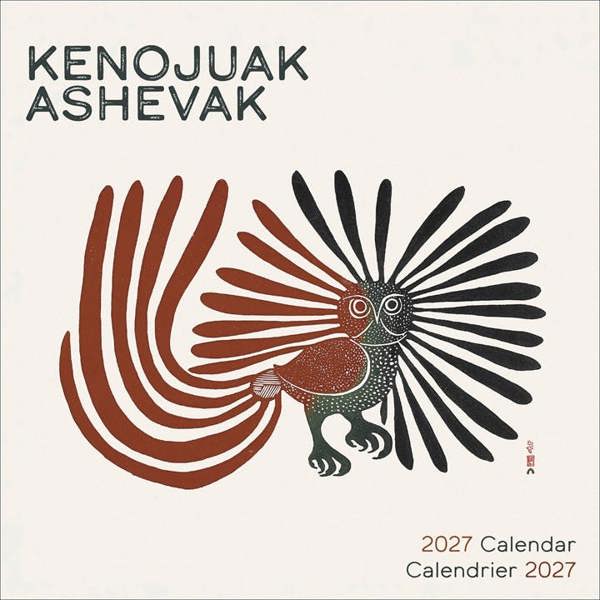 Inuit Art, Kenojuak Ashevak Calendar 2027, Wall Calendars, Month To View, Art, Gift