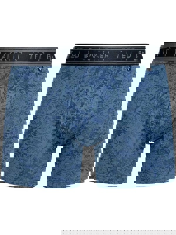 Ted BakerBoxer Briefs 3 - pack3 - Pack Floral Print Boxer Briefs, Mazarine BlueBoxers & Briefs