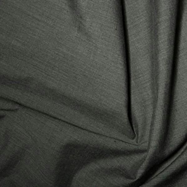 Minerva Core Range Premium Polycotton Dressmaking Fabric per metre, 112.5cm / 44" Wide - School Grey