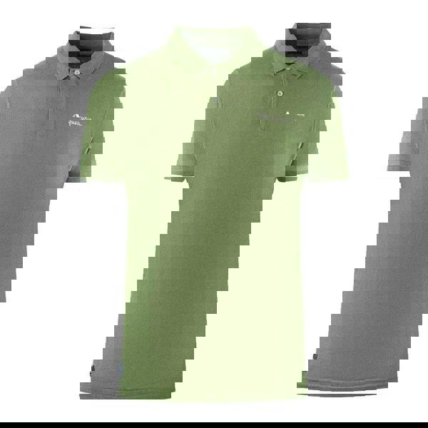 Aquascutum Unisex Adult Plain Logo Polo Shirt - Army Green - 