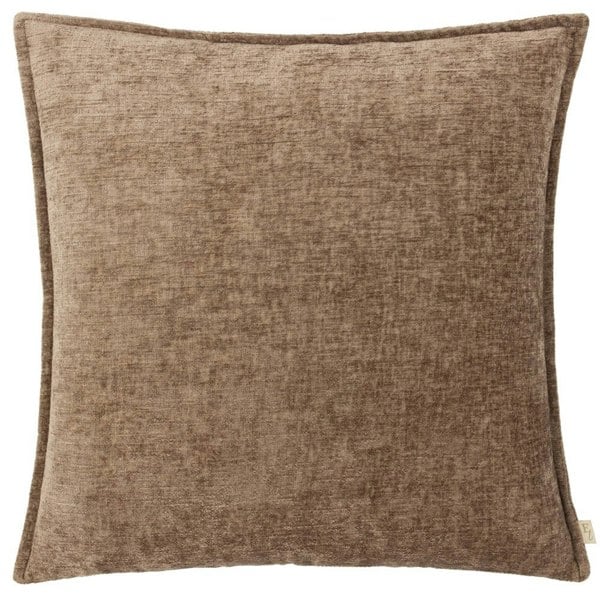 Evans Lichfield Buxton Reversible Square Cushion Cover - Taupe