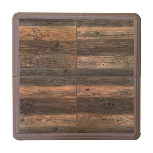 Nicoman Portable Modular Wooden Effect Floor Kit - Large Tile 46cm x 46cm