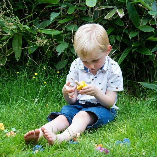 tickit Rainbow Wooden Nuts & Bolts