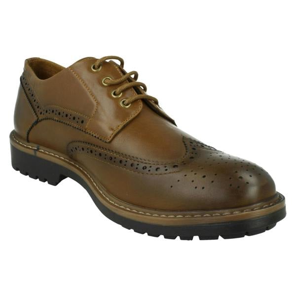 Thomas Blunt Mens Thomas Blunt Low Heel Lace Up Brogue Shoe A2194