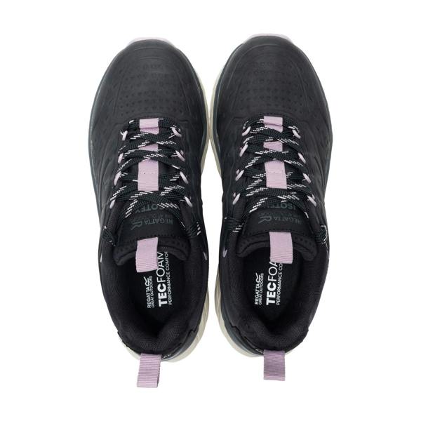 Regatta Womens/Ladies Derino Low Walking Shoes - Ash/Powder Lilac - 
