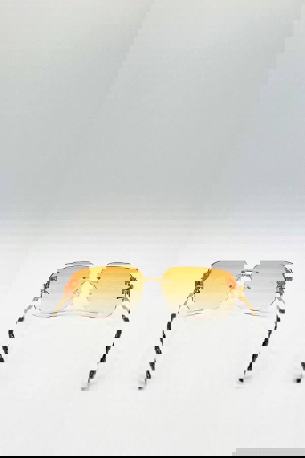 SVNX Butterfly Y2K Rimless Sunglasses