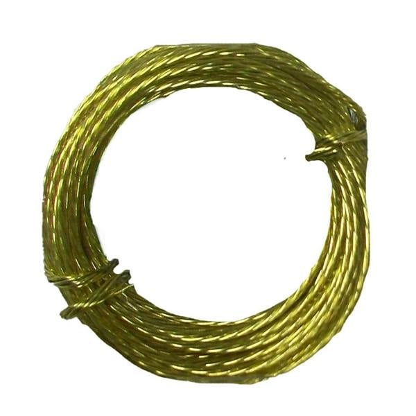 X No.2 Brass Picture Wire - Gold - 