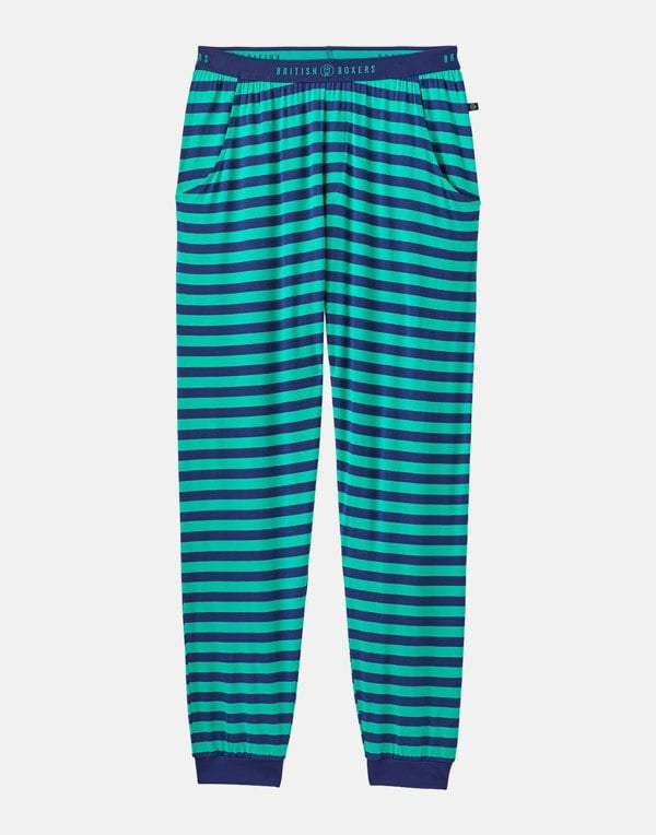 British Boxers Men's Bamboo Pyjama Set - Vivid Green