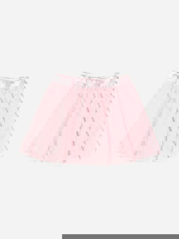 Danskin Girls Pirouette Sheer Skirt in Pink