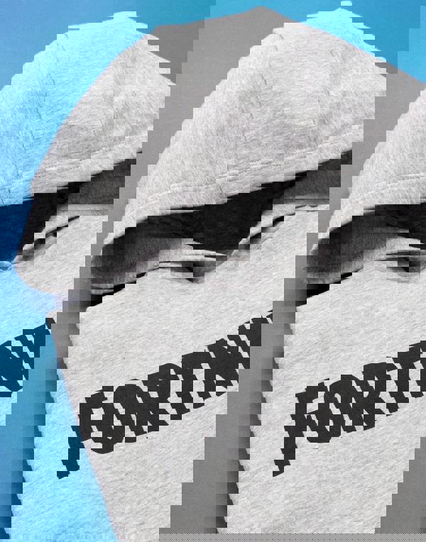 Fortnite Boys Grey Logo Print Hoodie [dis]