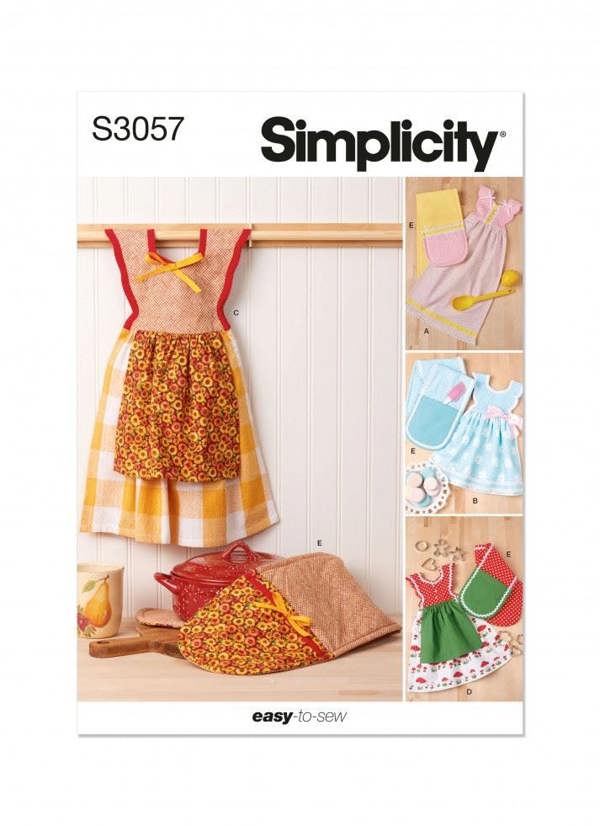 Simplicity Sewing Pattern 3057, Accessories OS (One Size) - Easy