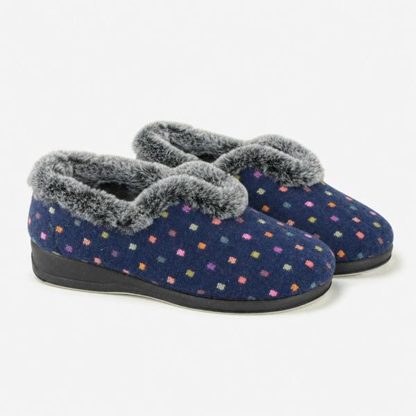 Sleepers NANCY Full Slippers   in  Navy