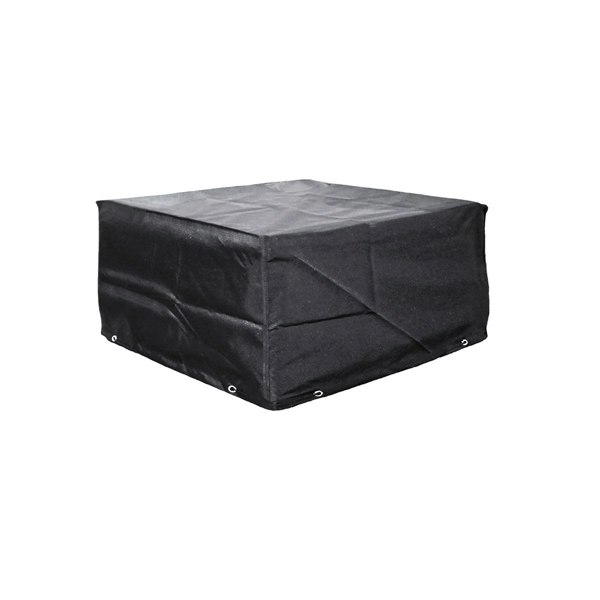 Cozy Bay Furniture Cozy Bay EZBreathe Malta Footstool Cover in Black