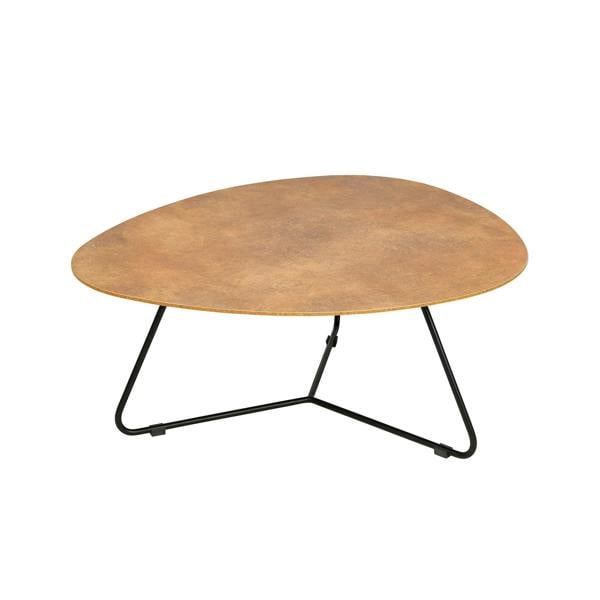 Statement Furniture Bergen Small Coffee Table with Gold Coloured Top