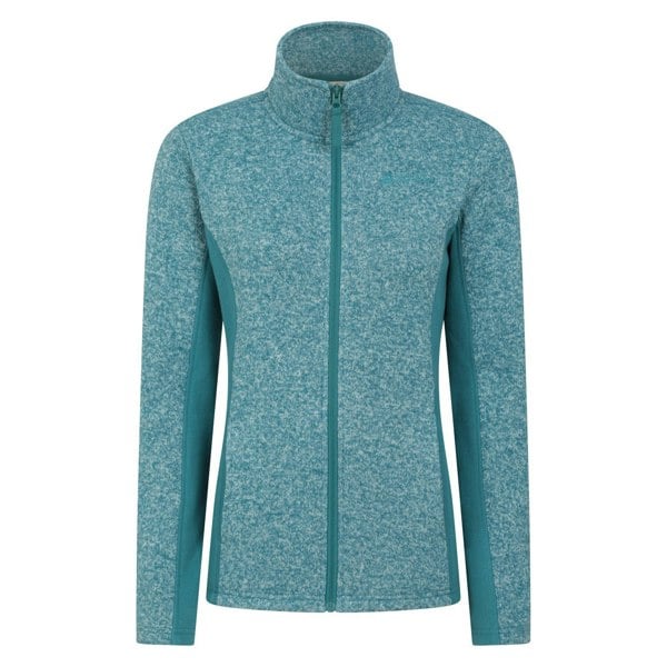 Mountain Warehouse Womens/Ladies Idris Panelled Fleece Jacket - Teal