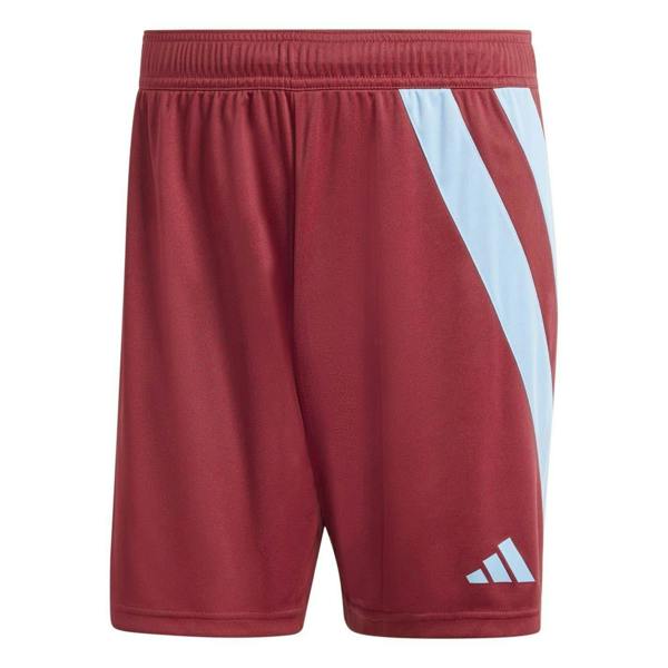 Adidas Mens Fortore 23 Regular Football Shorts - Burgundy/Blue - 