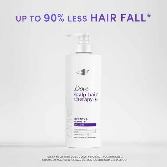 Dove Scalp+ Hair Therapy Density & Growth Shampoo & Conditioner Duo 400ml, 6pk