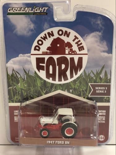 1947 ford 8n down on the farm 1:64 scale greenlight 48030a