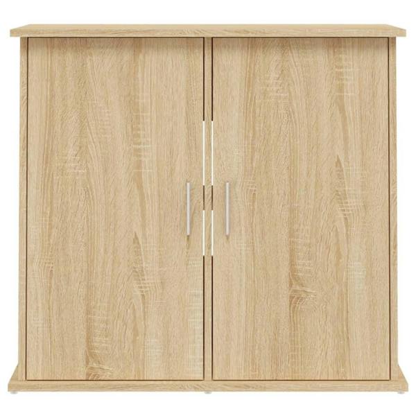 Berkfield Aquarium Stand Sonoma Oak 81x36x73 cm Engineered Wood