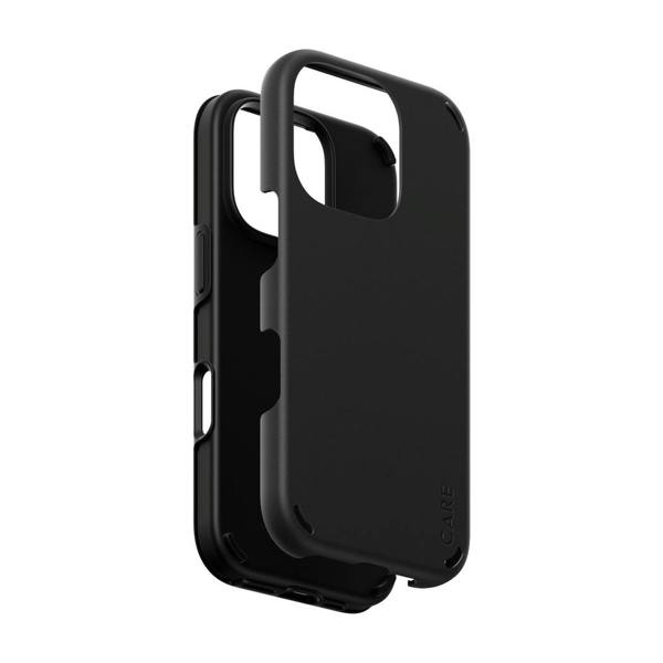 PanzerGlass Panzer Glass Care Double Defense Case for iPhone 16 Pro 6.3" Black - 1334