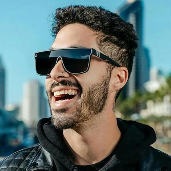Blenders Sunglasses Sci-Fi 807 M9 Dark Flatter Grey Polarized