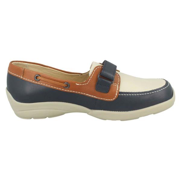 DB Shoes Ladies Easy B Flat Loafer Style Shoes - Elizabeth