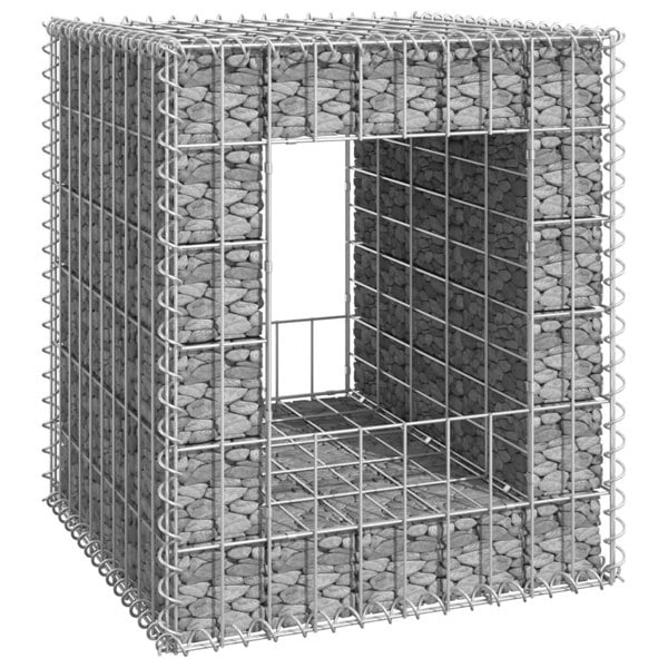 Berkfield Gabion Basket Post 50x50x60 cm Iron