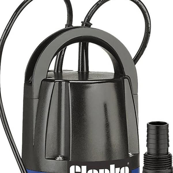 Clarke International Clarke PSP125B 400W 116Lpm 7m Head Puddle Pump With Auto Sensor 230V - 7230694