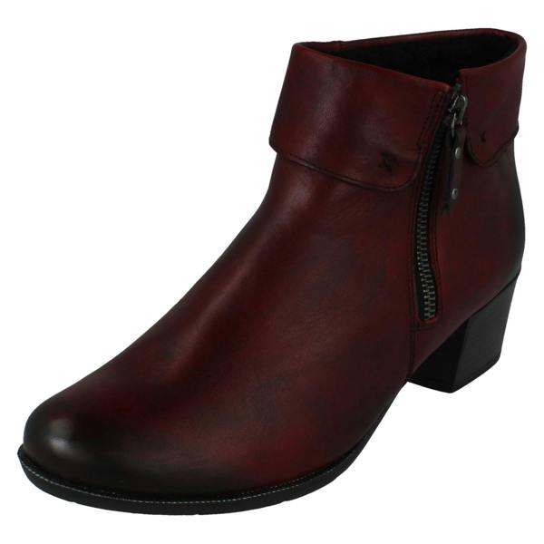 Remonte Ladies Remonte Warm Lined Heeled Ankle Boots R5674