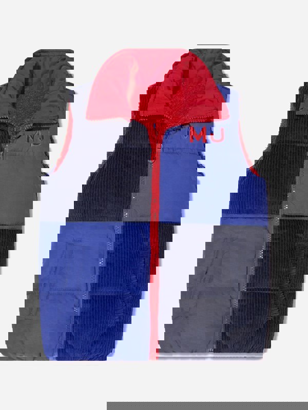 MARC JACOBS Boys Reversible Puffer Gilet in Blue