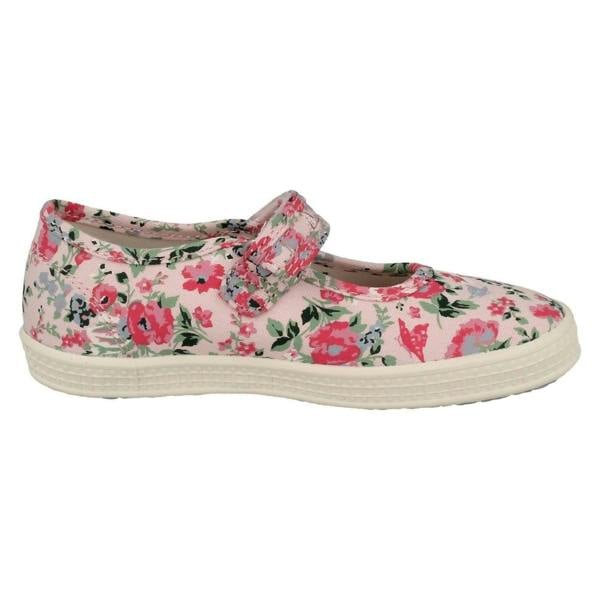Start-rite Girls Startrite Canvas Pumps Posy 18