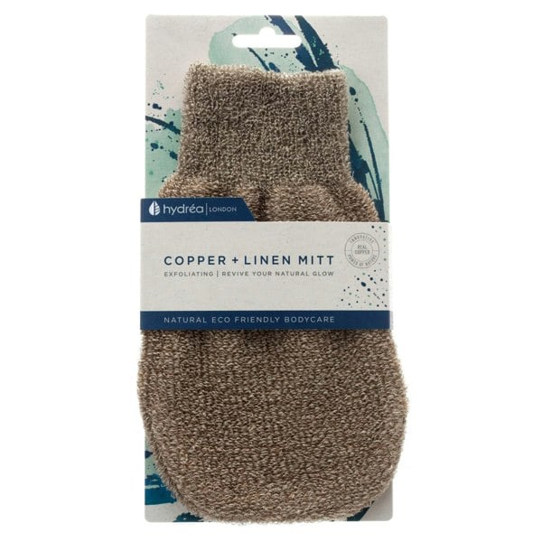 Hydréa London Copper + Linen Spa Mitt