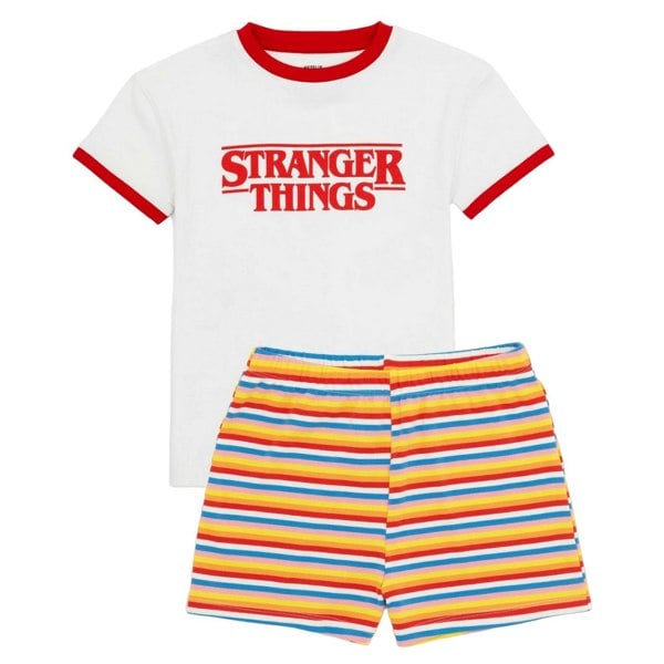 Stranger Things Girls Short Pyjama Set - Multicoloured