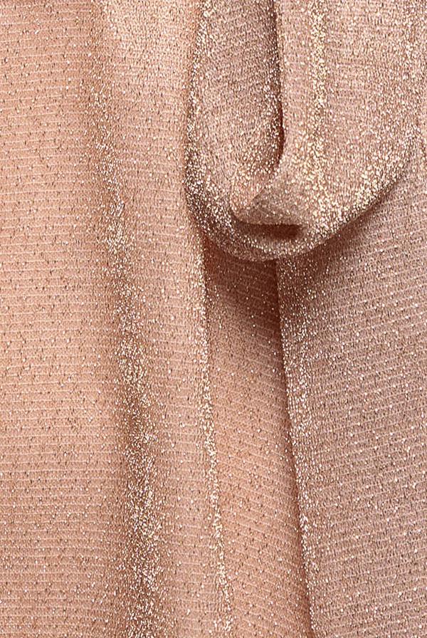 Cross Over Sleeveless Mini Skater Dress - Nude DR1891BB