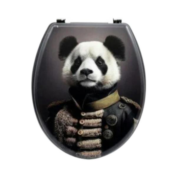 RTS Panda Animal MDF Wood Toilet Seat