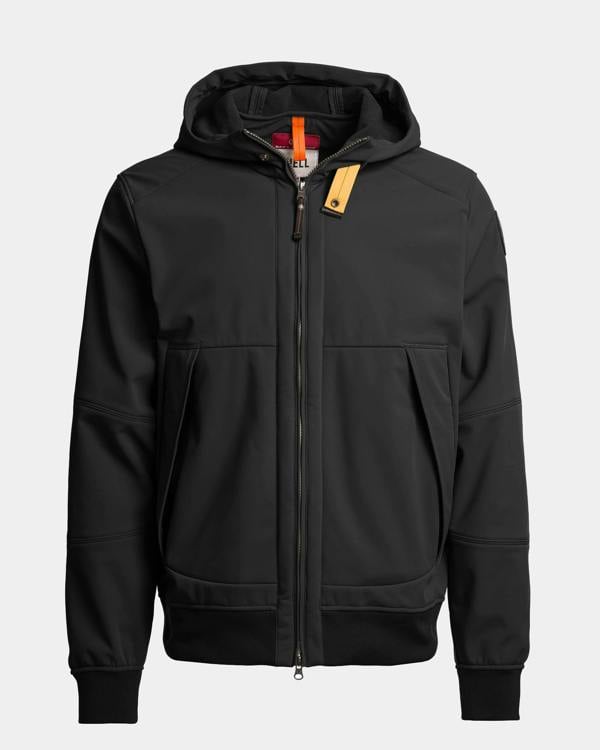 Parajumpers Abner Mens Hooded Bomber - Black 541