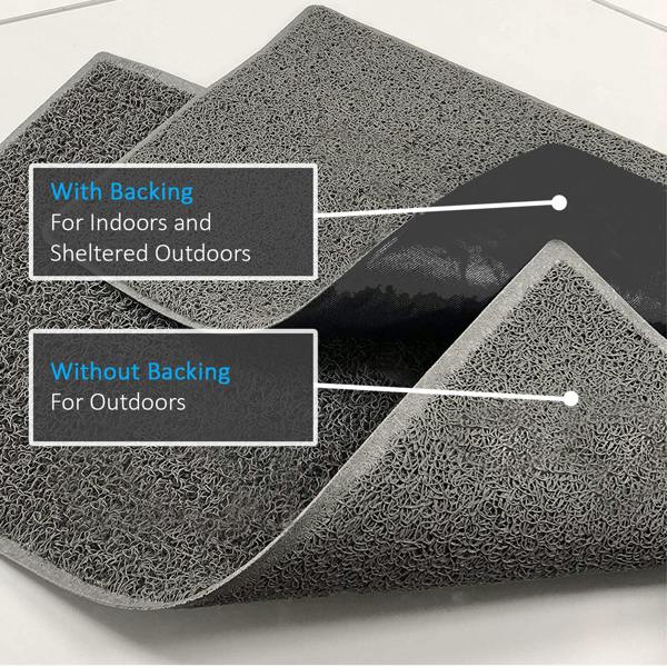 Nicoman Cycle Embossed Halfmoon Spaghetti Indoor/Outdoor Doormat