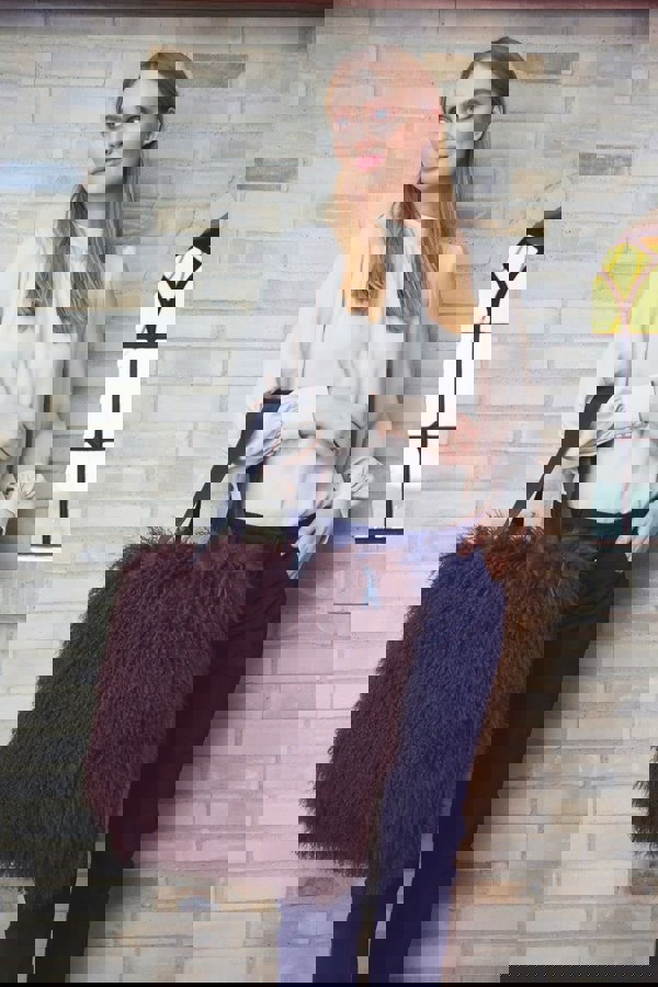 Hailey Shopper Leather Brown