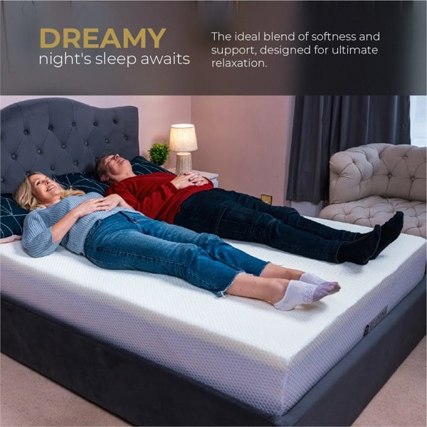 DS Living Puredream Memory Foam Mattress - 8 inch (20cm) Thick - Double - 4ft6