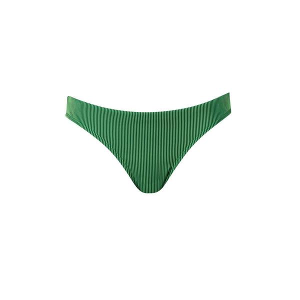 Puma Womens/Ladies Ribbed Bikini Bottoms - Green - 