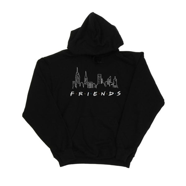 Friends Womens/Ladies Skyline Logo Hoodie - Black