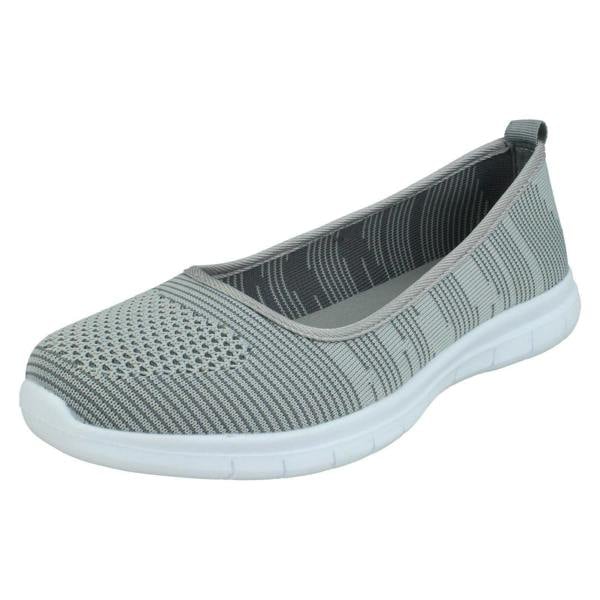 Spot On Ladies Spot On Casual Ballerina Shoes F7169