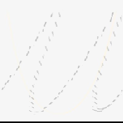 T. H. Baker 9ct White Gold 18inch Filed Curb Chain W12FC18