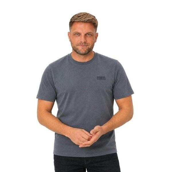 Barbour International Small Logo T-Shirt Washed Charcoal